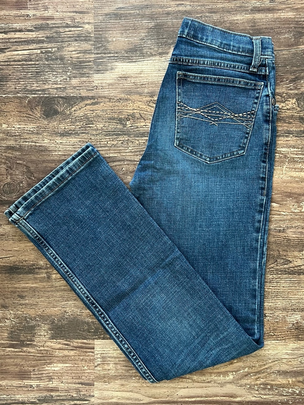 Wrangler 20X Boys Blue Denim Jeans